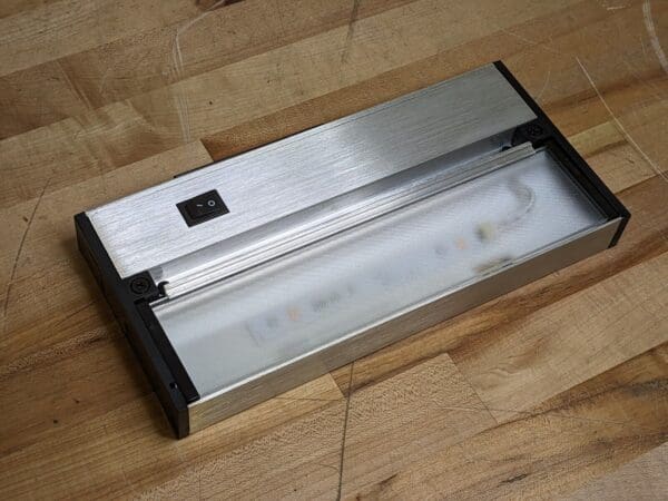 Juno Pro-Series LED 9-1/2" Silver Undercabinet Light Fixture UPLED09-SL