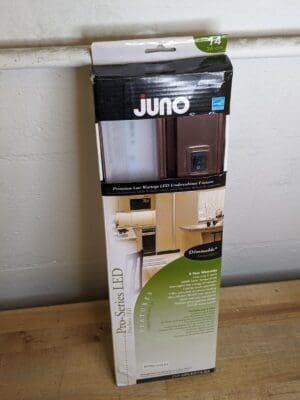 Juno Pro-Series LED 14" Bronze Undercabinet Light Fixture UPLED14-BZ