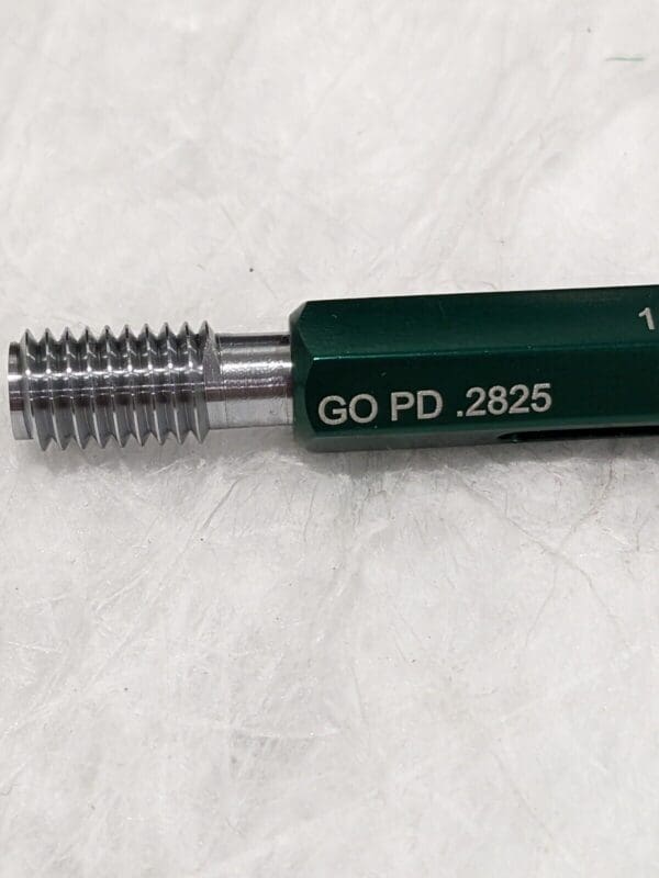 GF GAGE Plug Thread Insert Go/No Go Gage 1/4-20, (STI) Class 2B 55315832