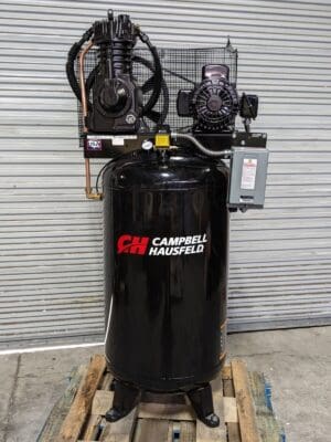 Campbell Hausfeld 80 Gallon 2-Stage Vertical Air Compressor CE7000 Damaged
