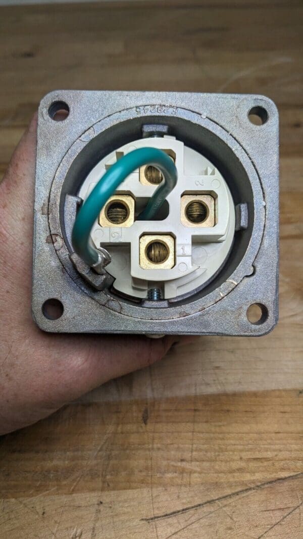 NEW Thomas & Betts Russellstoll 3428-78 Connector 60A 250V/480VAC 3W4P 342878