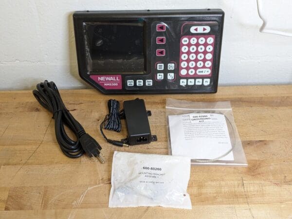 Newall Digital Readout DRO System w/ 2-Axis NMS300 Display MISSING Y-AXIS SCALE