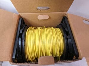GenSPEED 6 Yellow Cable 23AWG Cat 6 Plenum 1000 Ft 6P4P24-YL-S-GCC-APCE 7131842