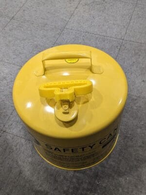 EAGLE Safety Can: 5 gal, Steel UI50SY