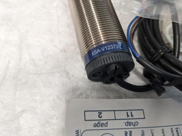 Inductive Proximity Sensor: Cylinder, 10 mm Detection Distance XSAV12373