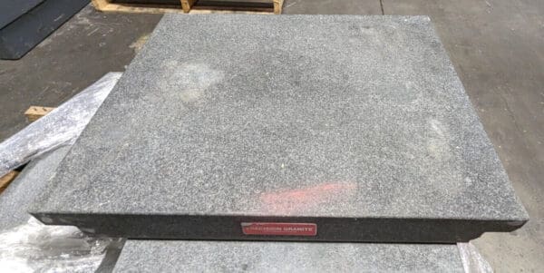 Precision Granite Surface Plate 2-Ledge Grade A 18"W x 24"L x 3"T 18x24x3-A2