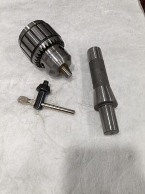 ACCUPRO Drill Chuck: 1/32 to 1/2" Capacity, Tapered Mount, JT3 51233559