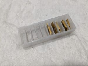 NIKCOLE MINI-SYSTEMS 5pk Grooving Inserts GIESG Carbide GIE7 SG0.8RGOLD