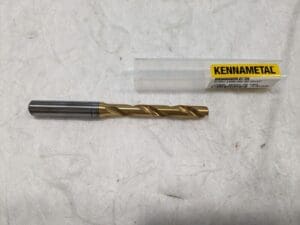 KENNAMETAL Jobber Drill: 6.50 mm Dia, 140 deg Point carbide 4149232